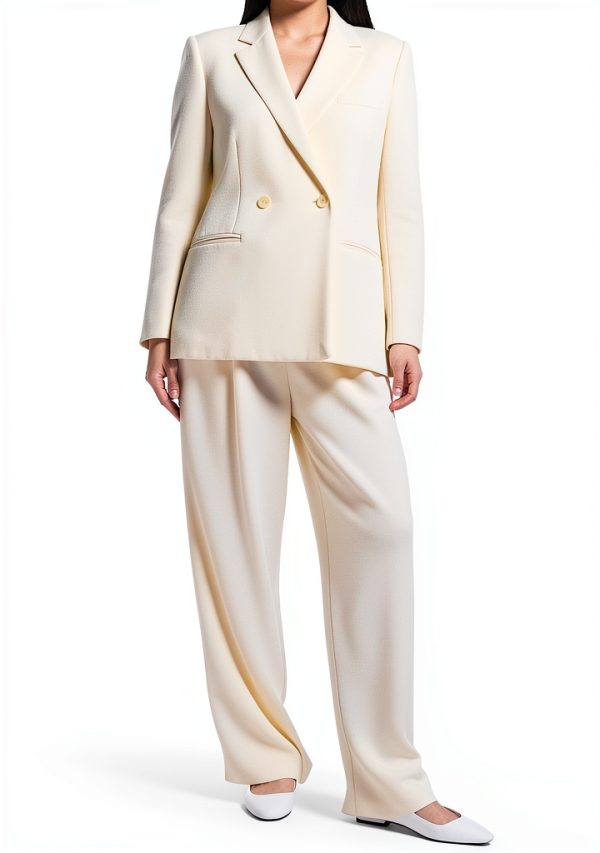 Theory Womens Blazer Double Breasted Relaxed Fit Jacket-2