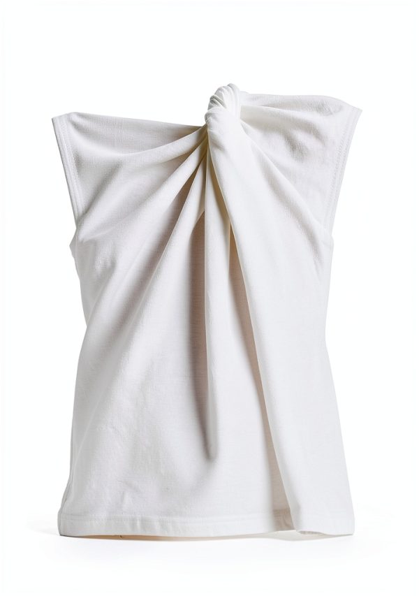 Theory Womens Jersey Tank Top Lightweight Twist Detail-5