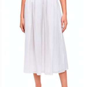 Theory Womens Athletic Skirt Lightweight Lined Stripe-0