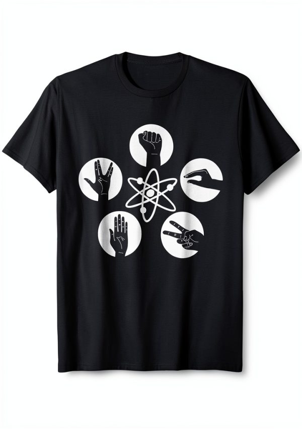 Big Bang Theory T Shirt Mens Lightweight Classic Fit Design-0
