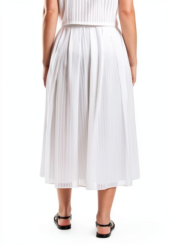 Theory Womens Athletic Skirt Lightweight Lined Stripe-3