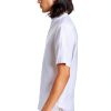 Theory Mens Linen Shirt Lightweight Stripe Short Sleeve-3