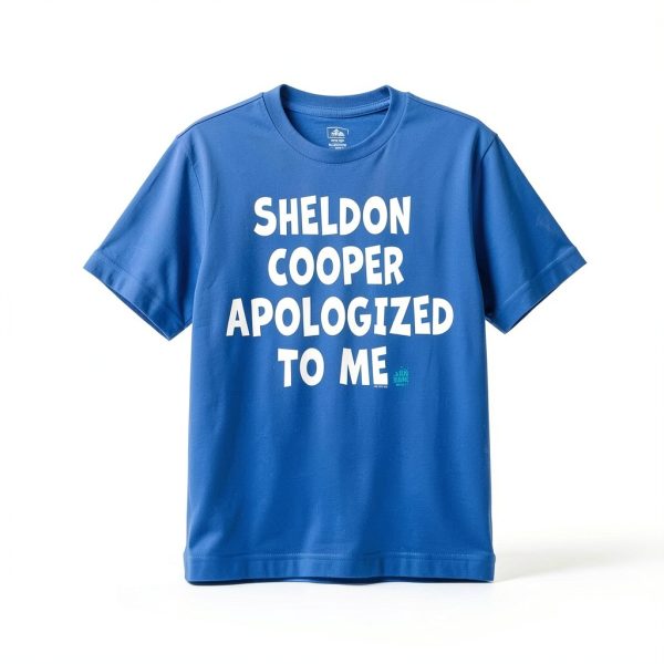Big Bang Theory T Shirt Mens Cotton Blend Graphic Tee Royal-2