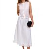Theory Womens Athletic Skirt Lightweight Lined Stripe-1