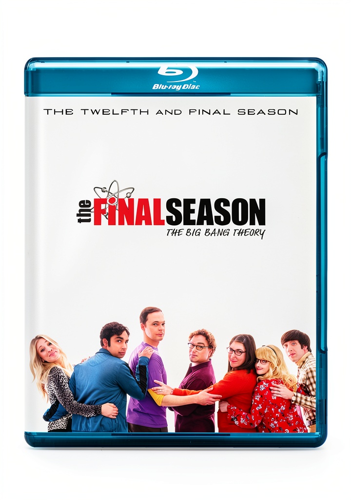 The Big Bang Theory DVD set displayed with case and discs
