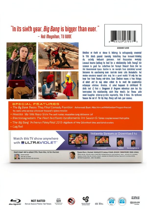 The Big Bang Theory Season 6 DVD Comedy Series-1
