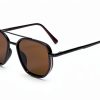 GlassTheory Polarized Sunglasses Women UV400 Aviator Style-2