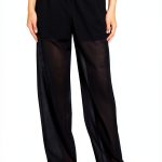 Theory Womens Sweatpants Black X-Large Drawstring Waist-0
