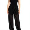 Theory Womens Sweatpants Black X-Large Drawstring Waist-1