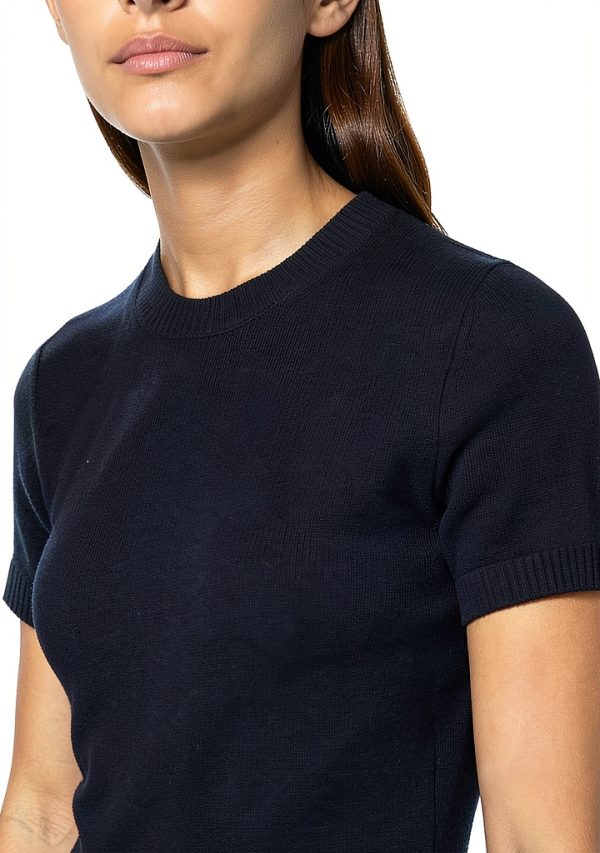 Theory Sweater Dress Womens Slim Above Knee Casual-2