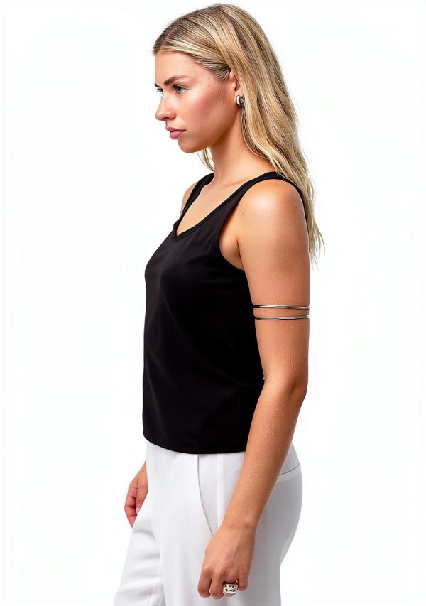Theory Womens Lightweight Stretch Jersey Scoop Neck Tank-4