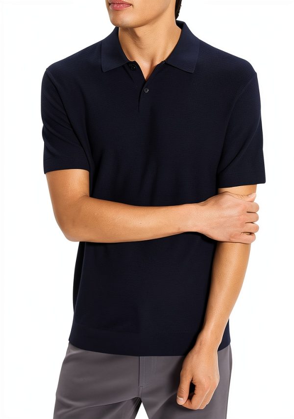 Theory Mens Polo Shirt Breathable Lightweight Soft Fabric-2