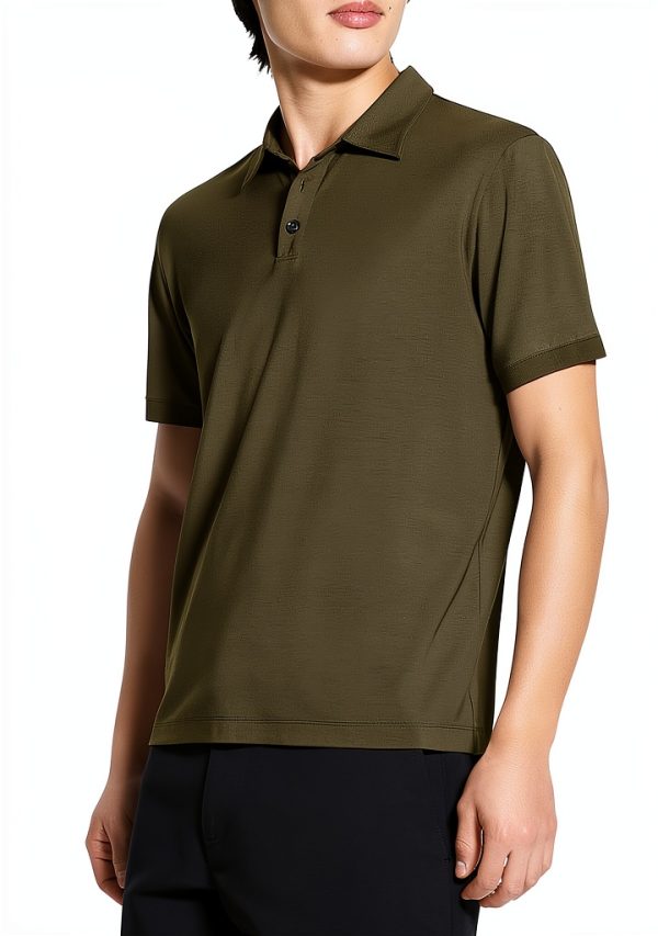 Theory Mens Polo Shirt Comfortable Breathable Fabric-2