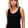 Theory Womens Lightweight Stretch Jersey Scoop Neck Tank-0