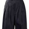 Theory Womens Nocturne Navy High Waisted Pleated Trousers-6