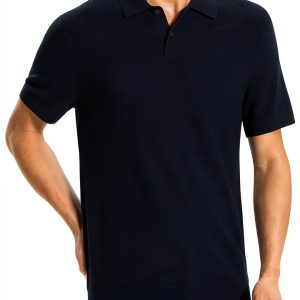 Theory Mens Polo Shirt Breathable Lightweight Soft Fabric-0