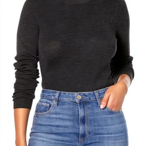 Theory Womens Pullover Sweater Striped Crew Neck Knit-0