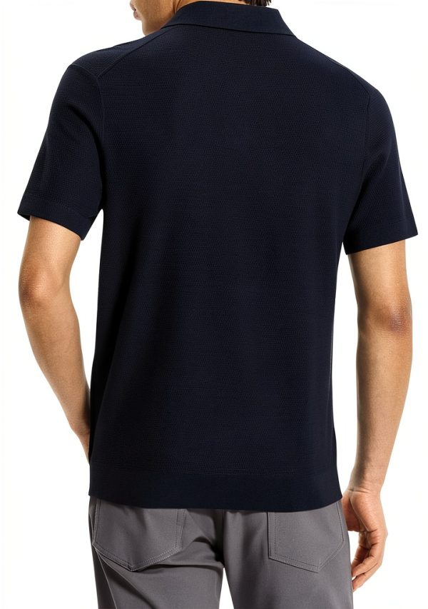 Theory Mens Polo Shirt Breathable Lightweight Soft Fabric-3