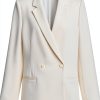 Theory Womens Blazer Double Breasted Relaxed Fit Jacket-0