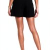 Theory Womens Embroidery Shorts Double Pleat Front Detail-2