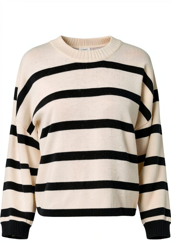 Womens Long Sleeve Polo Top Wave Boucle Theory Pearl Blue-2