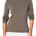 Theory Womens Pullover Sweater Striped Crew Neck Knit-0
