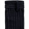 Theory Navy Multi Crepe Suiting Stretch Womens Pants-5