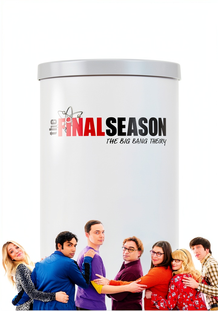 The Big Bang Theory DVD set displayed with case and discs