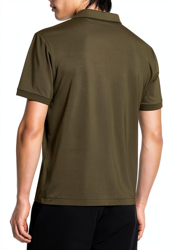 Theory Mens Polo Shirt Comfortable Breathable Fabric-1