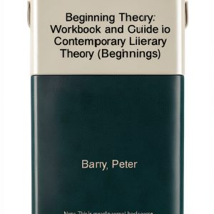 Manchester Univ Pr English Literature Book Series Beginnings-0