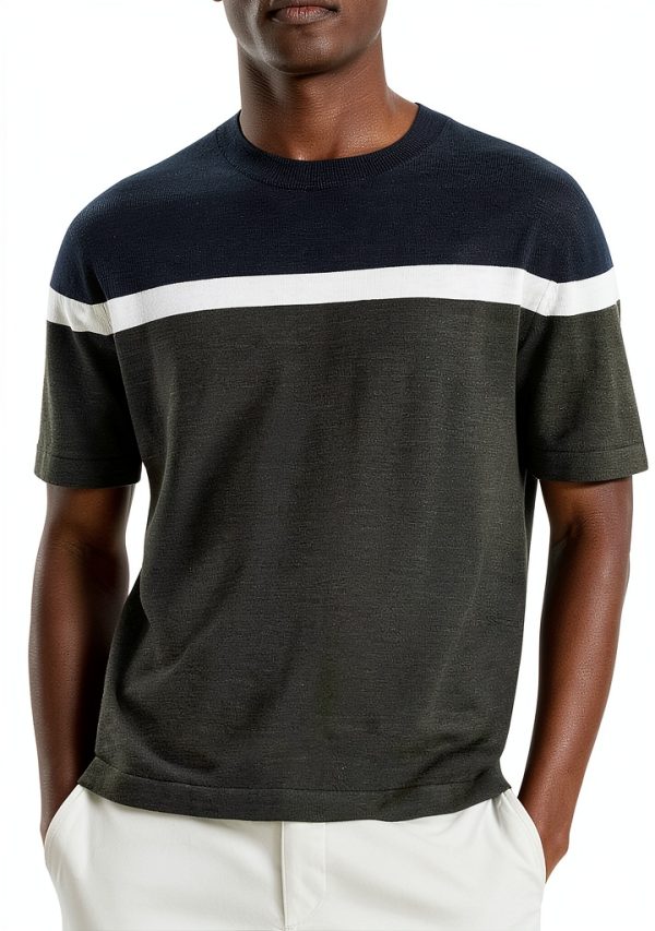 Theory Mens T-Shirt Short Sleeves Standard Fit True Size-0