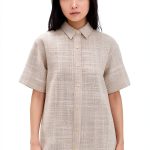 Theory Womens Tweed Dress Lightweight Stretch Taupe Multi-0