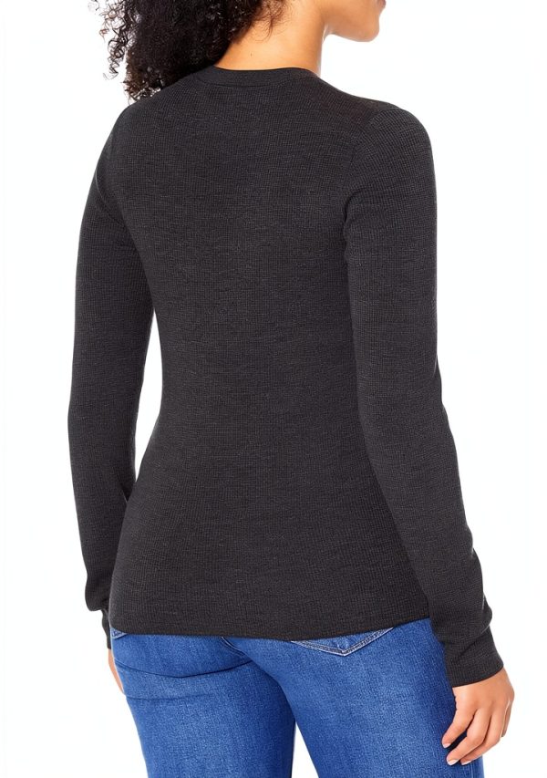 Theory Womens Pullover Sweater Striped Crew Neck Knit-1