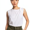 Theory Womens Jersey Tank Top Lightweight Twist Detail-1