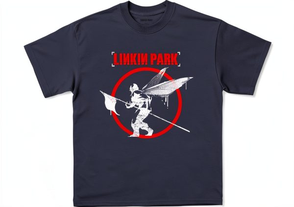 Linkin Park T-Shirt Hybrid Theory Cotton Unisex Tee-0
