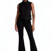 Theory Womens Ponte Pants Black Workwear Professional Fit-4