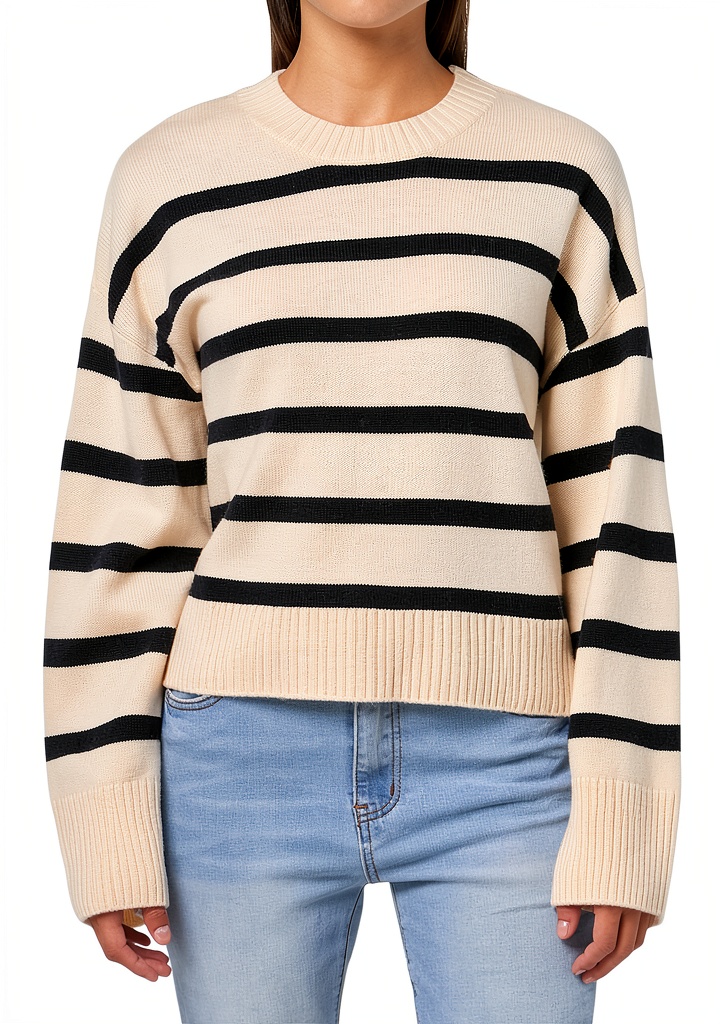 'Woman wearing Theory Wave Boucle polo top in a casual setting'