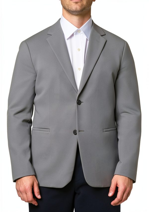 Theory Mens Cotton Lightweight Jacket Relaxed Fit Long-0