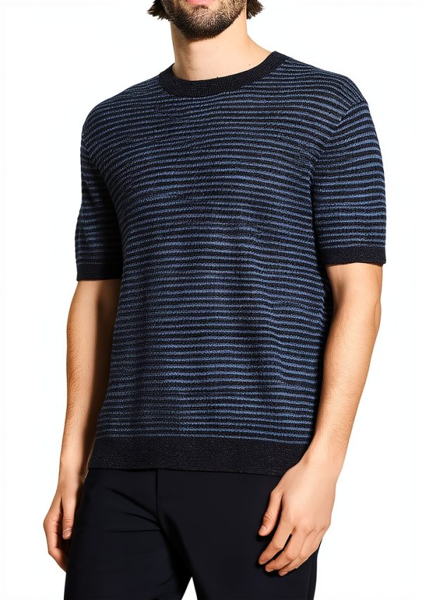 Theory Mens T-Shirt Breathable Comfortable X-Large Baltic-1