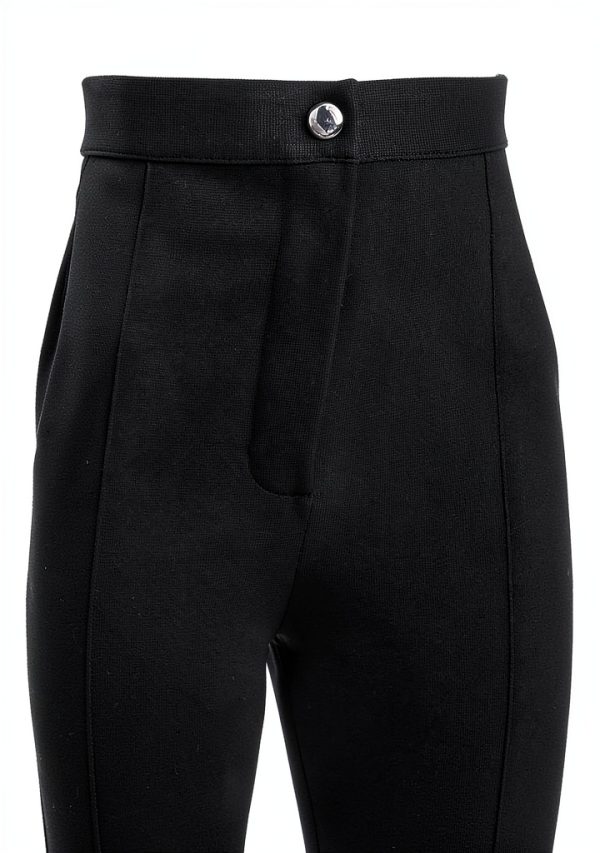 Theory Womens Ponte Pants Black Workwear Professional Fit-5