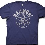 Big Bang Theory Heather Royal Mens T-Shirt Cotton Polyester-0