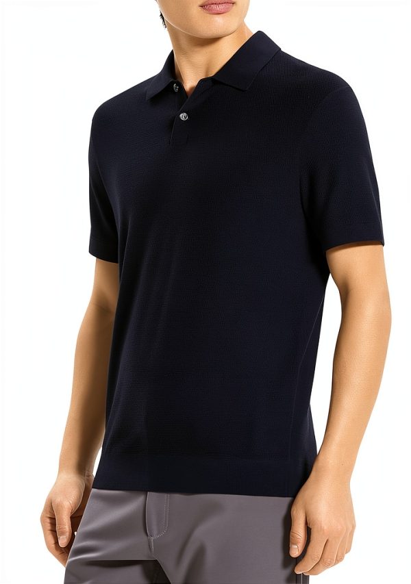 Theory Mens Polo Shirt Breathable Lightweight Soft Fabric-1