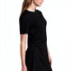 Theory Womens Jersey Dress Lightweight Crew Neck Short-3