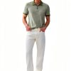 Theory Mens Polo Shirt Lightweight Knit Stripe Pattern-2