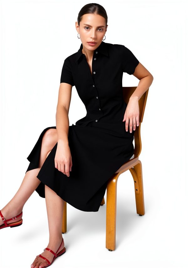 Theory women's midi shirt dress Skylight-1