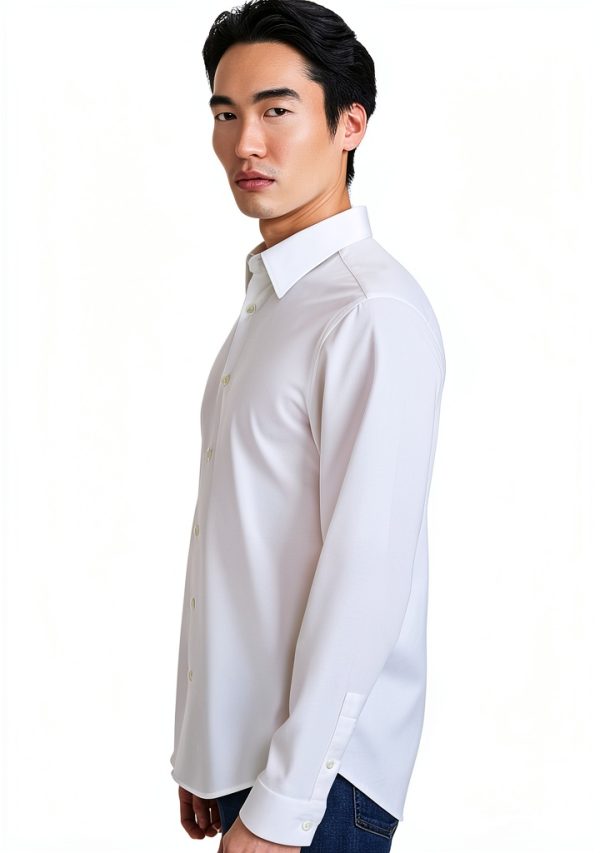 Theory Men's Button-Down Shirt Micro Jersey-3