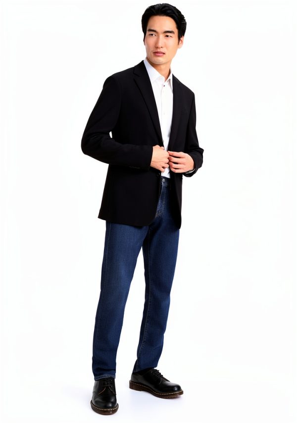 Theory Men's Button-Down Shirt Micro Jersey-4