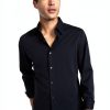 Theory Men's Button-Down Shirts Mid-weight Stretch Knit-1
