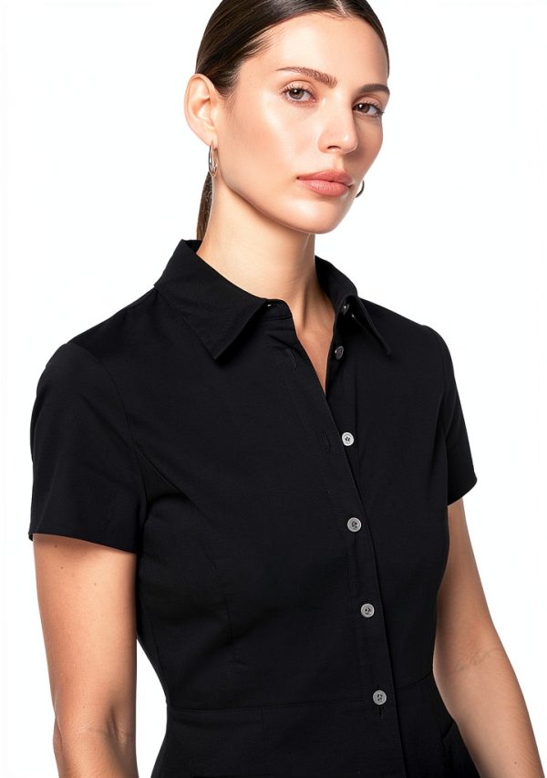Theory women's midi shirt dress Skylight-2