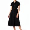 Theory women's midi shirt dress Skylight-5